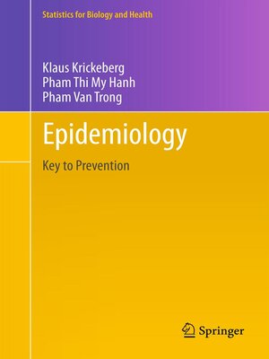 cover image of Epidemiology